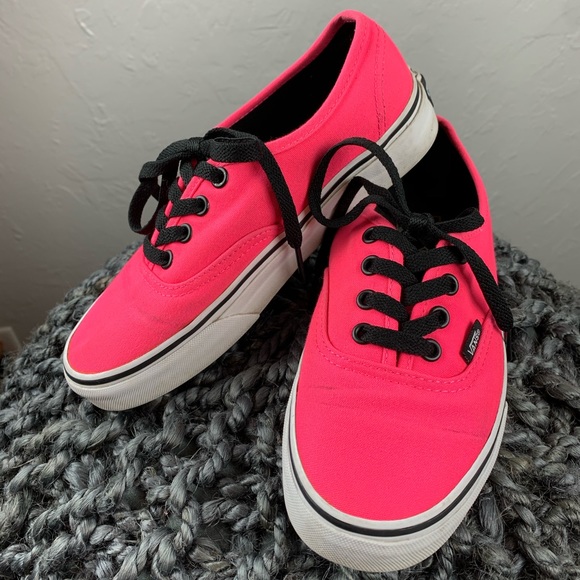 pink vans 5.5